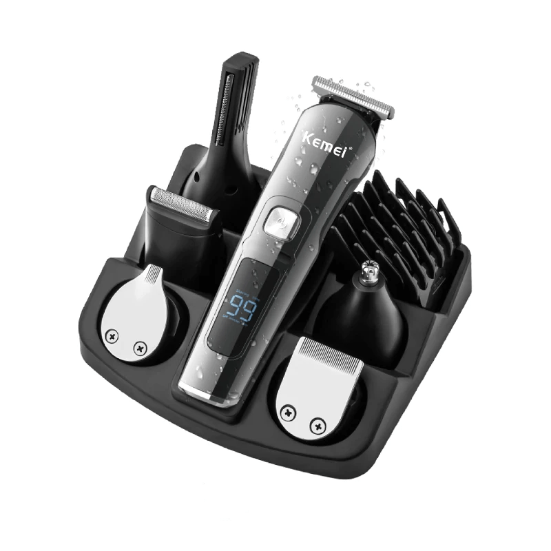 Urban Groomery All-in-One Men’s Electric Beard & Hair Trimmer Set – For Precision Grooming
