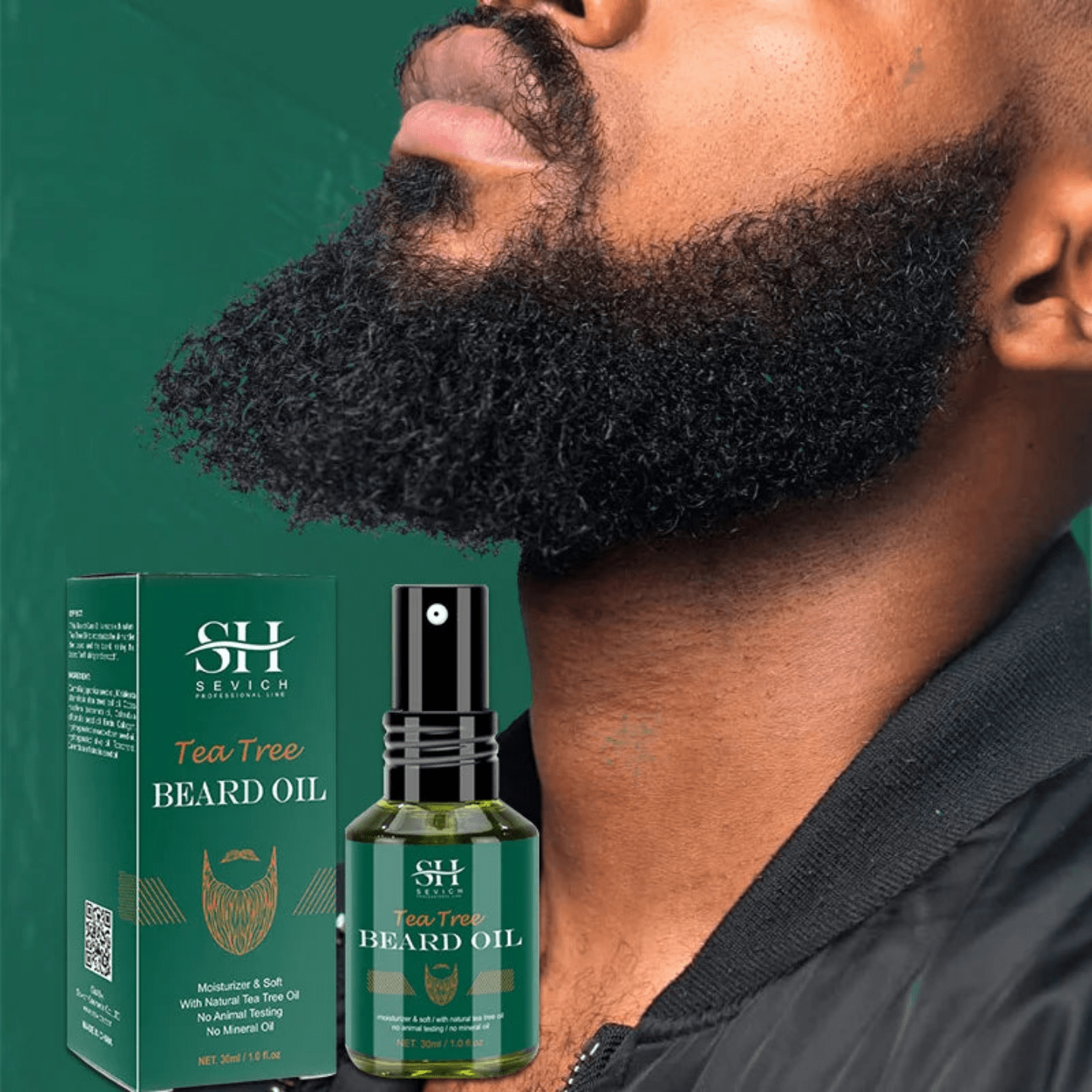 Urban Groomery Premium Tea Tree Beard Oil – 30ml