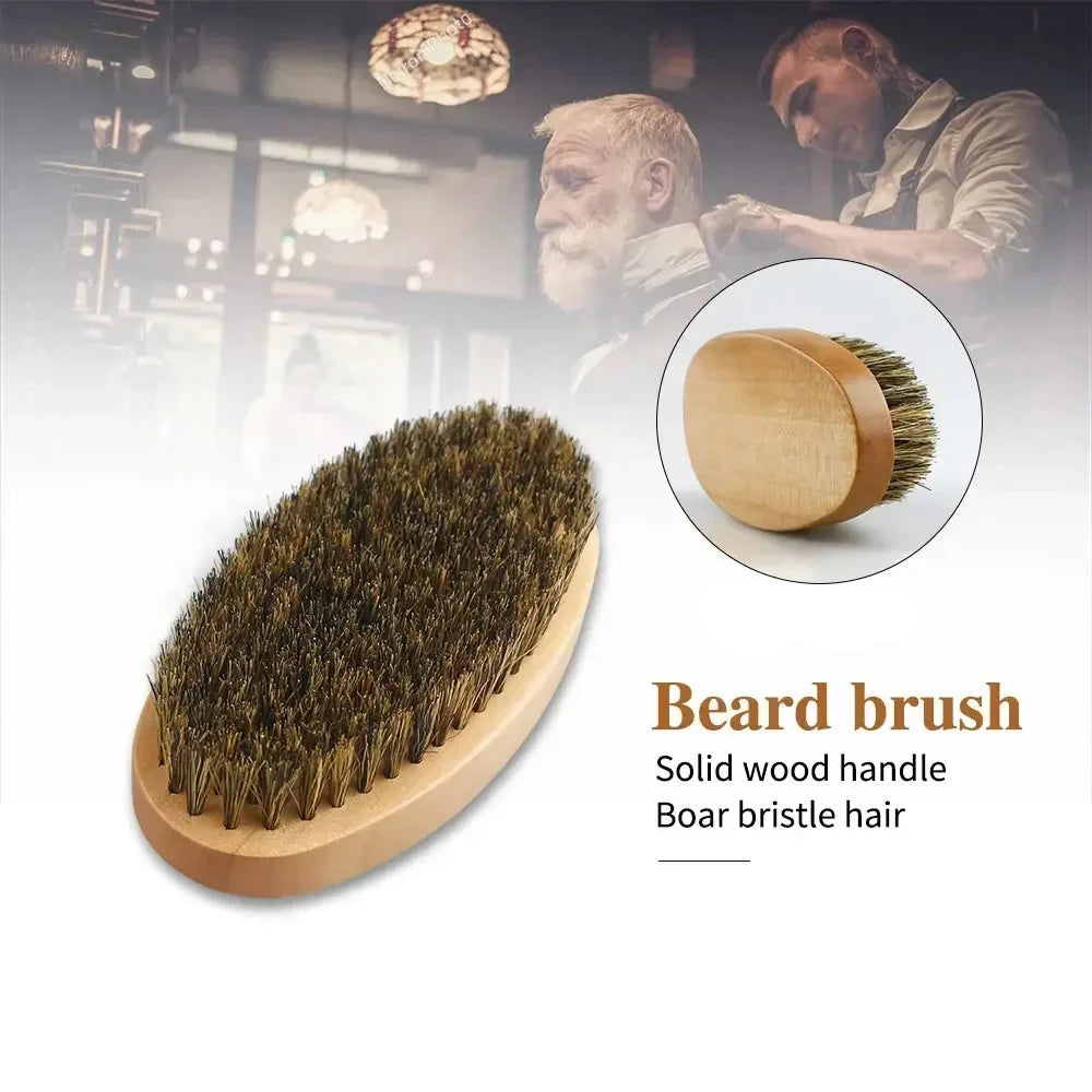 Beard Brush Kits With Gift Bag