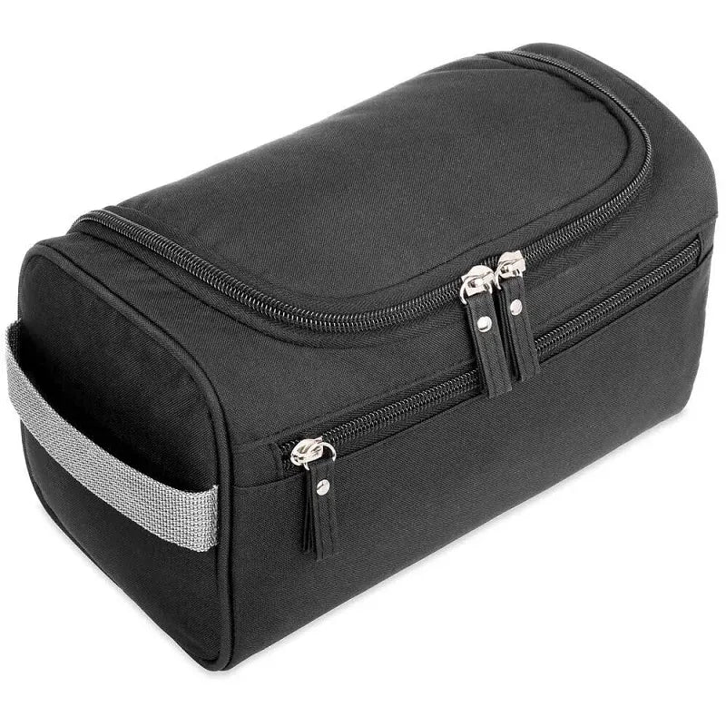 Urban Groomery Portable Makeup Bag Unisex Capacity Waterproof Cosmetic Organizer Toiletry Hanging Case Pouch for Women Men Wash Shaving Make Up