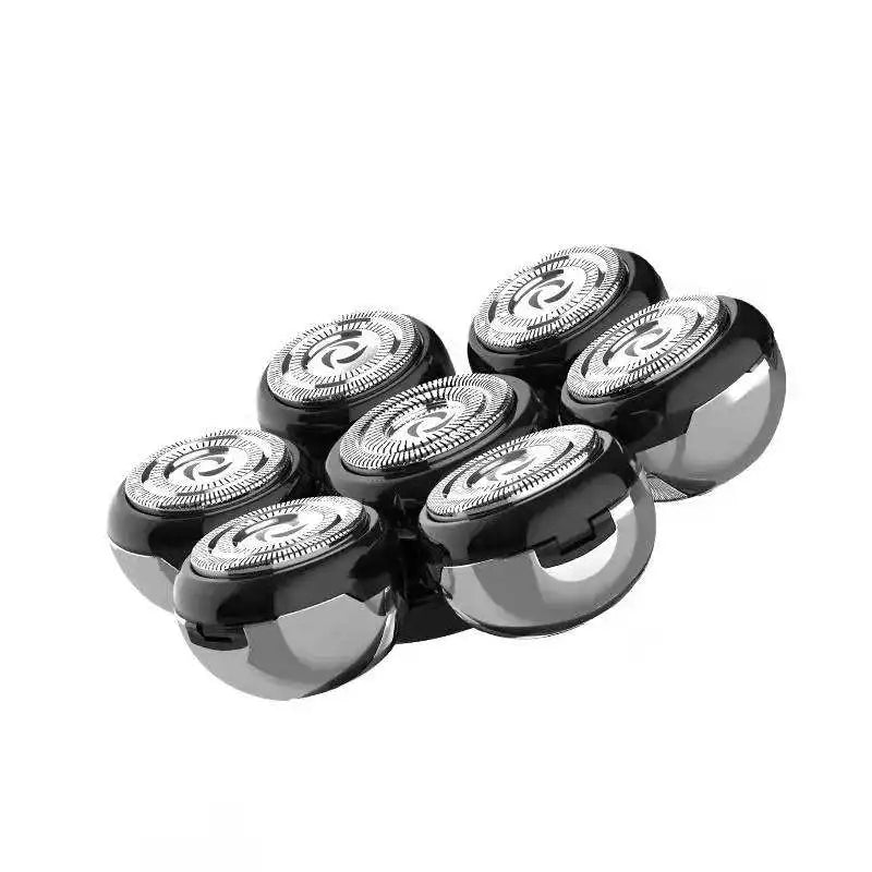 Urban Groomery Razor Head Mens 7 Blade Razor Replacement Shaving Heads Floating Washable Electric 7D Shavers Trimmers Kit Cutter Blades